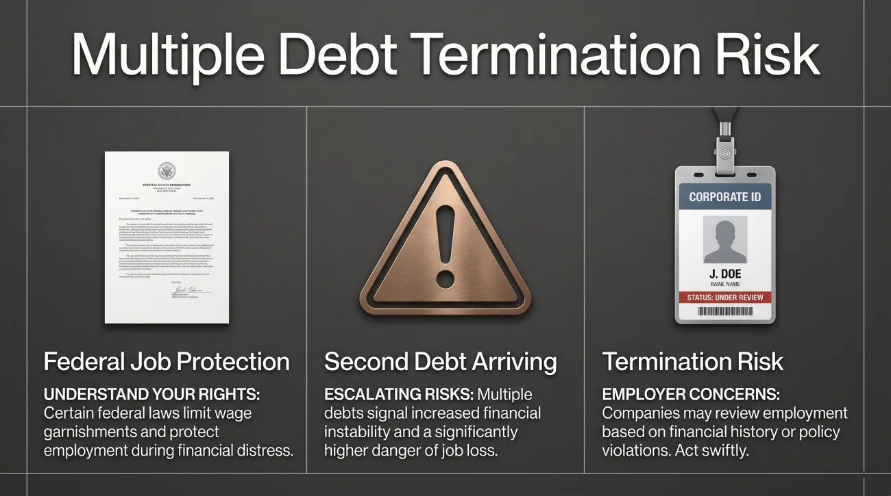 Multiple Garnishment Job Termination Risk
