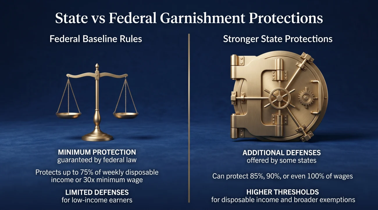 State Vs Federal Garnishment Protections