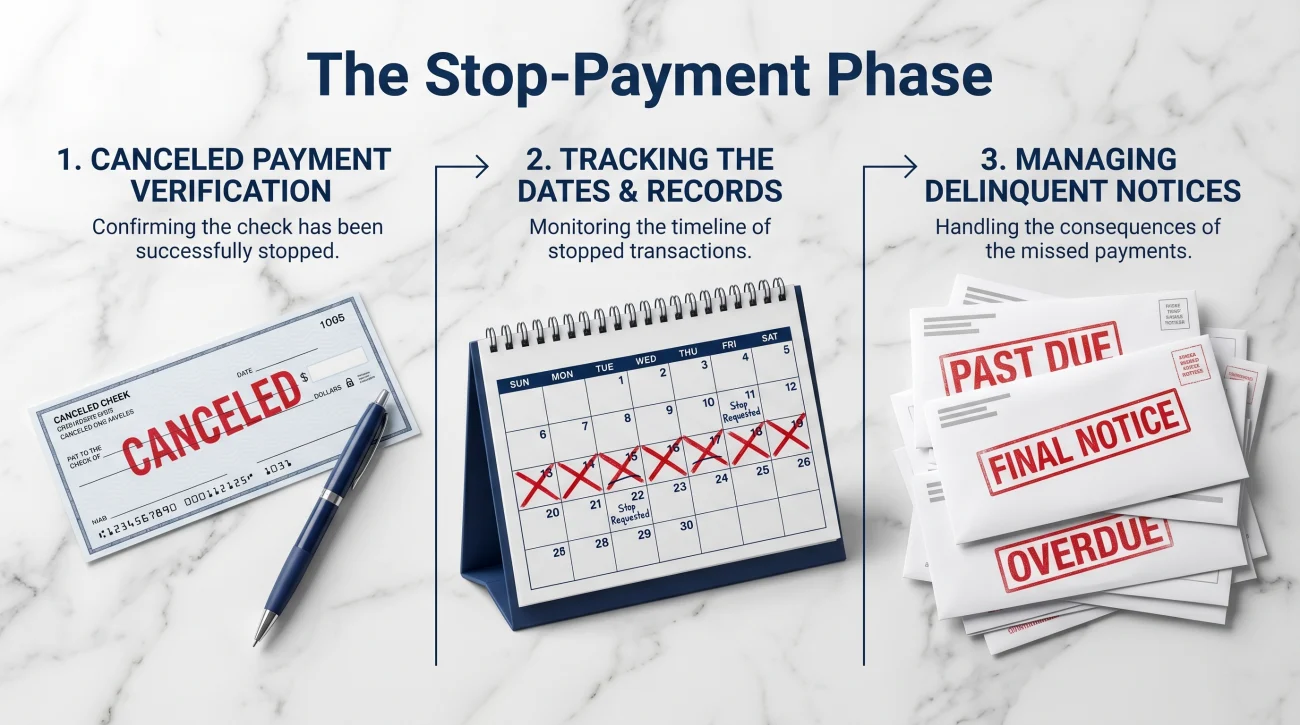 Stop Payment Delinquency Phase