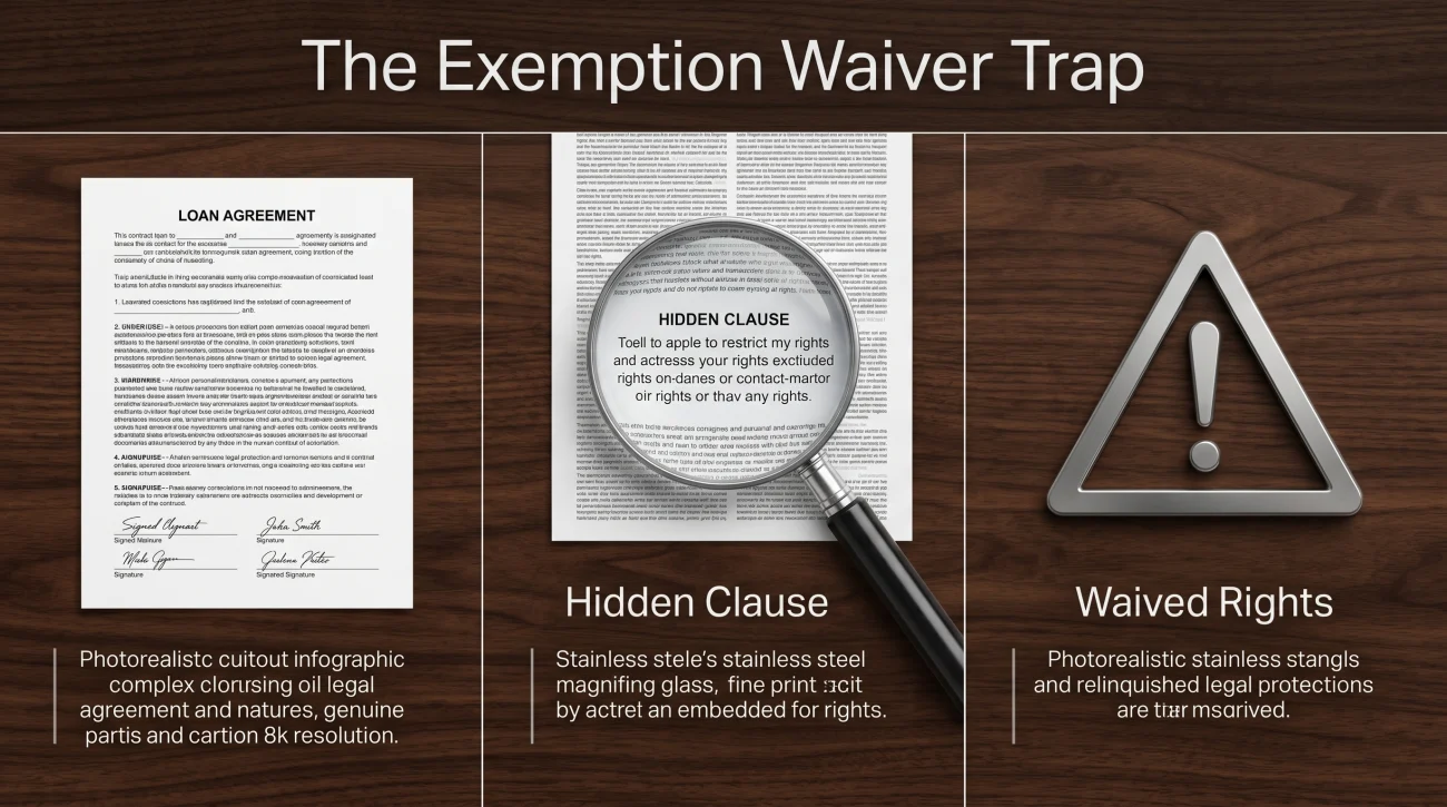 Wage Garnishment Exemption Waiver Trap