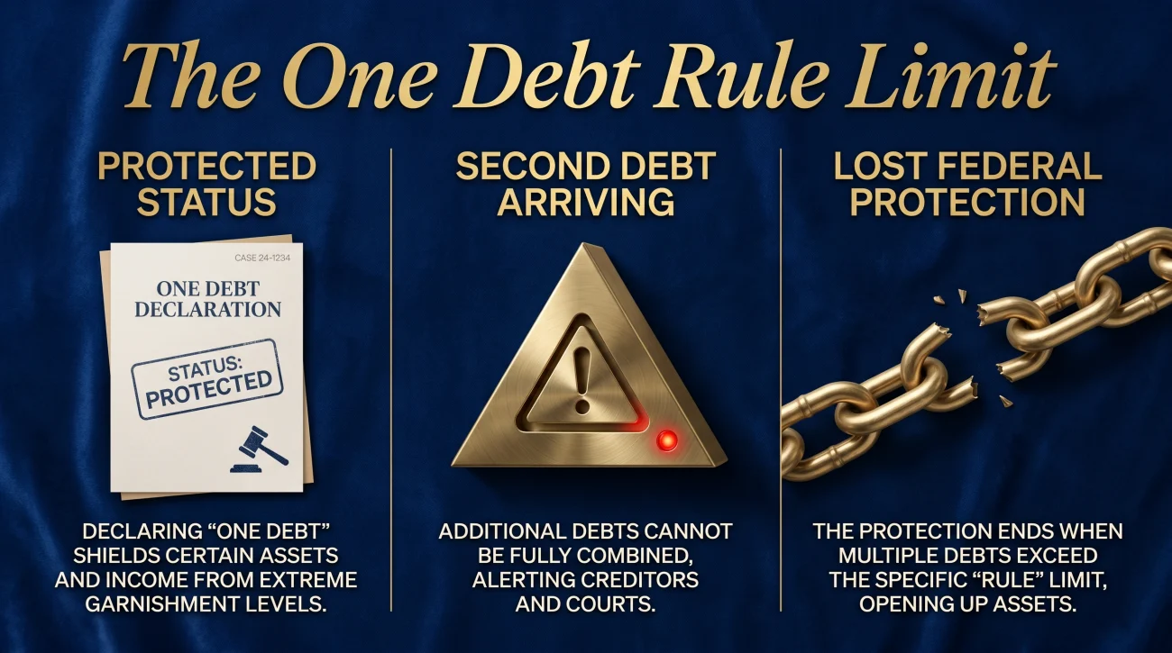 Wage Garnishment One Debt Rule