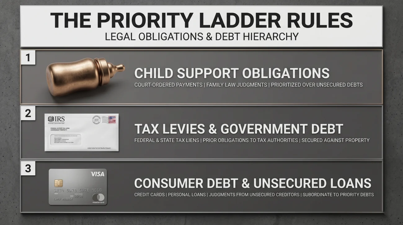 Wage Garnishment Priority Ladder