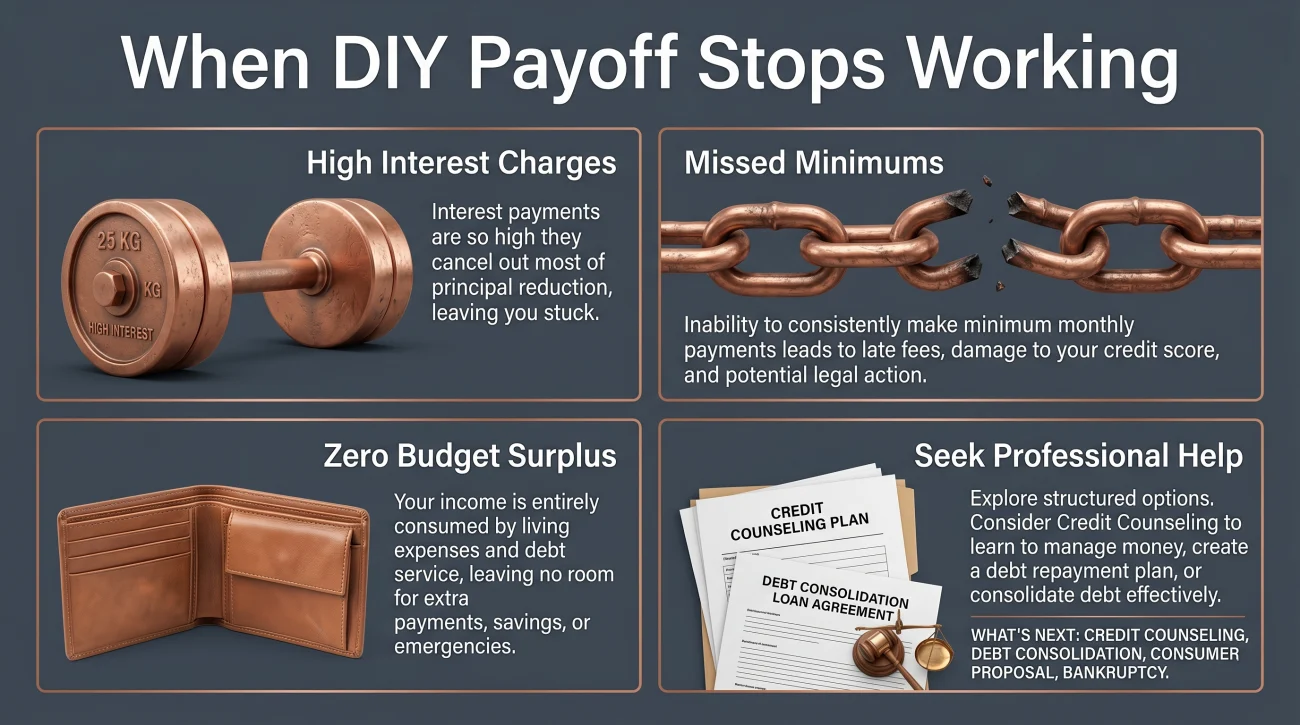 When To Stop DIY Debt Payoff