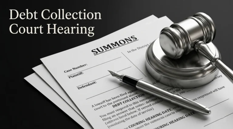 Debt Collection Lawsuit Court Hearing: What Actually Happens and How to Prepare