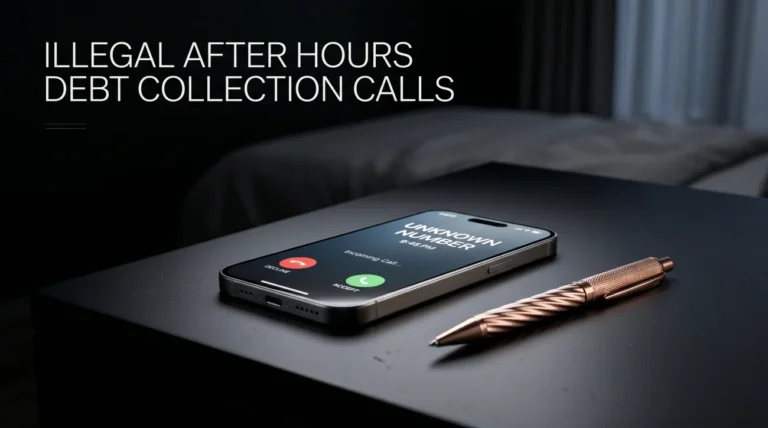 Debt Collector Calling at Night or Early Morning: When It Crosses Into a Violation