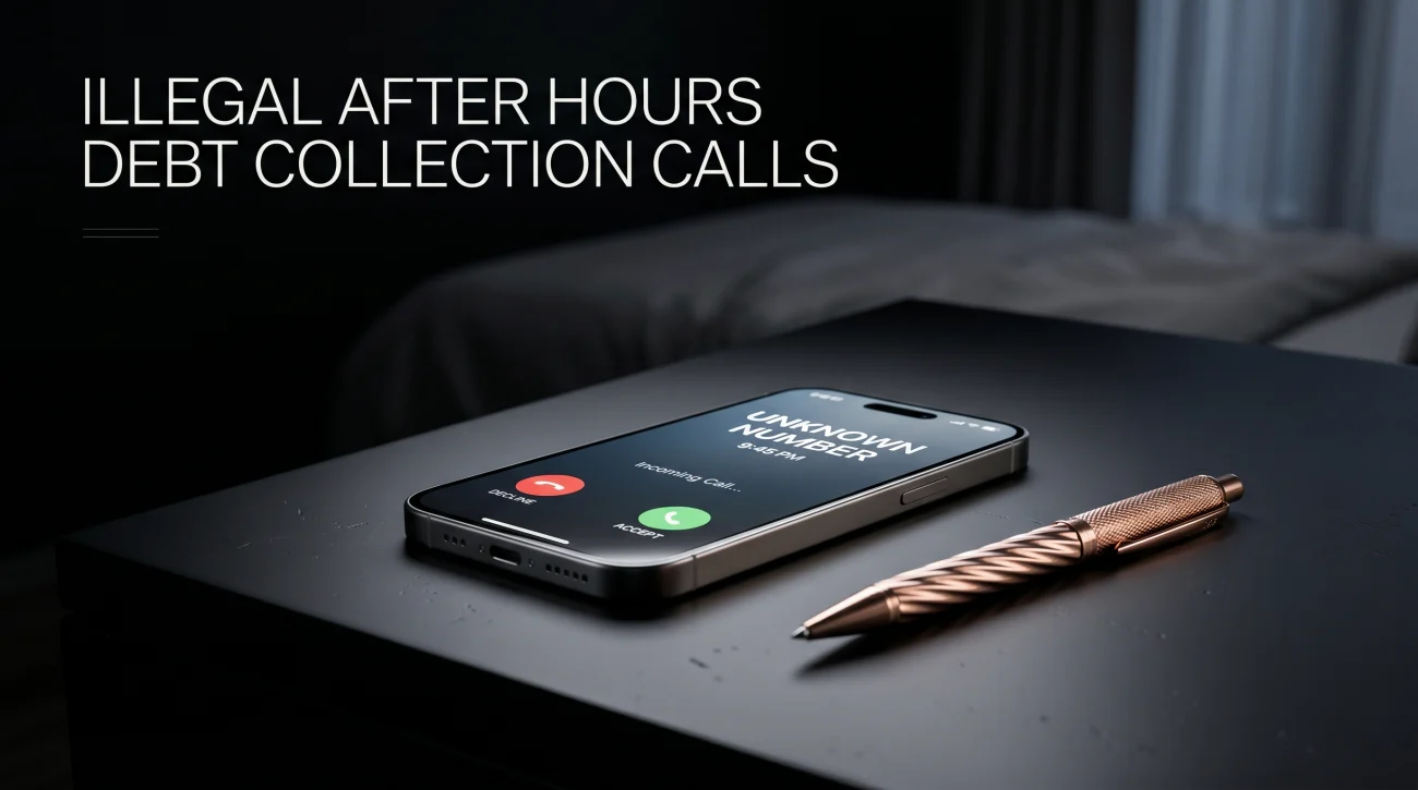 Debt Collector Calling At Night