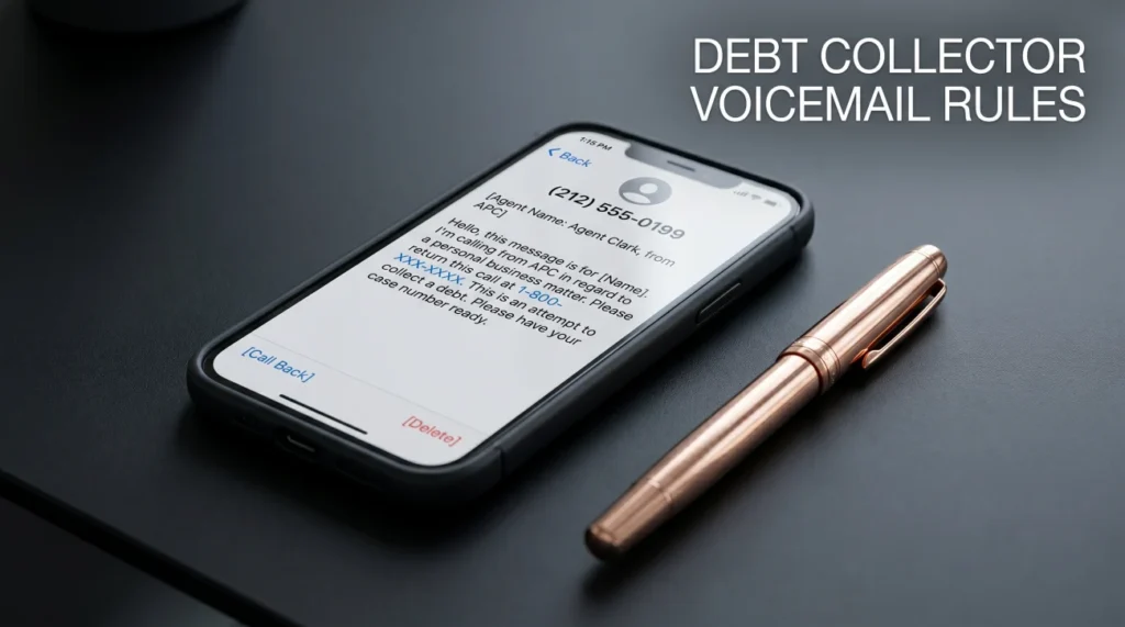 Debt Collector Voicemail Rules