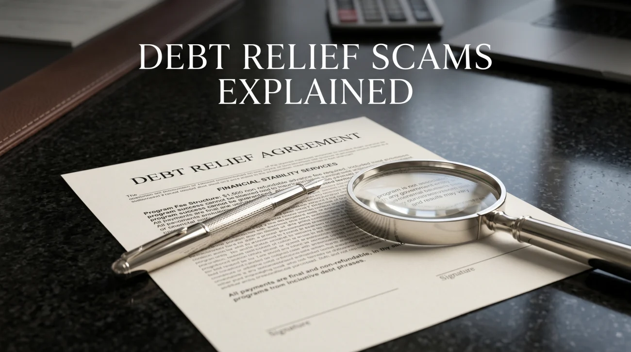 Debt Relief Scams