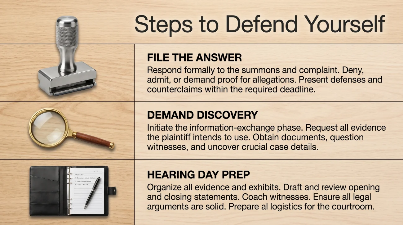 Defending Yourself In Small Claims Court