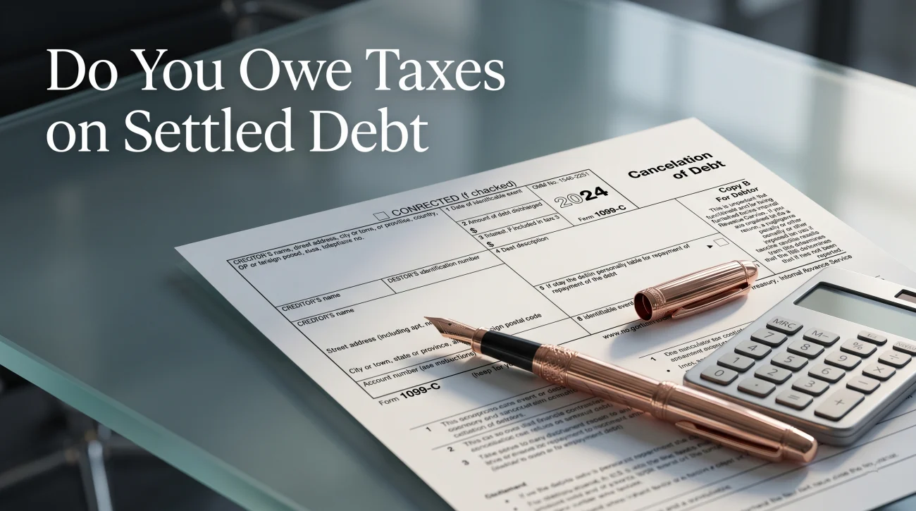 Do I Owe Taxes On Settled Debt