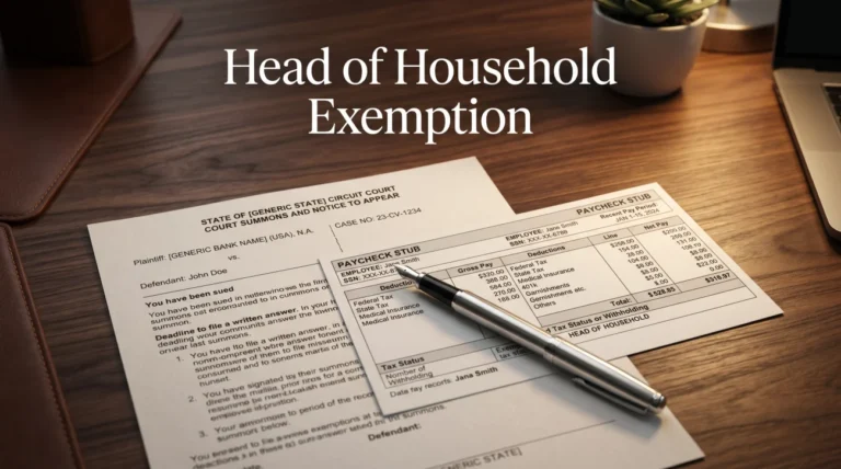 Head of Household Exemption from Wage Garnishment: Florida’s Strongest Wage Protection and the Waiver Trap