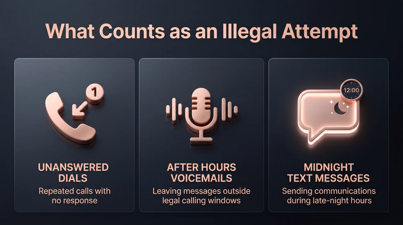 Illegal Debt Collection Communication Attempts
