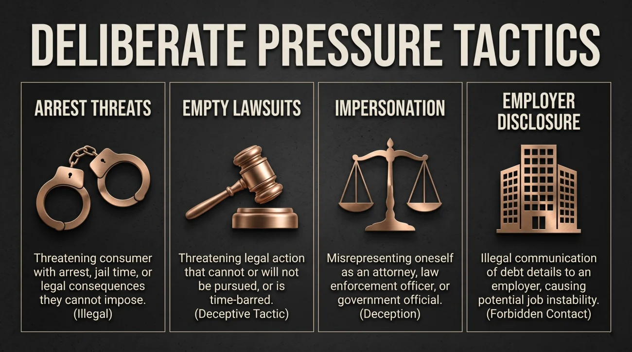 Illegal Debt Collection Pressure Tactics
