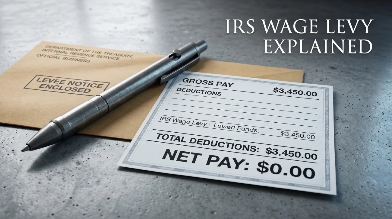 Irs Wage Levy