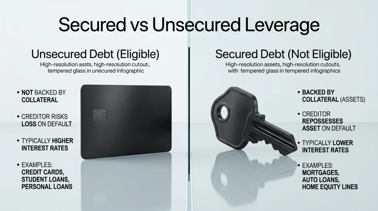 Secured Vs Unsecured Debt For Settlement