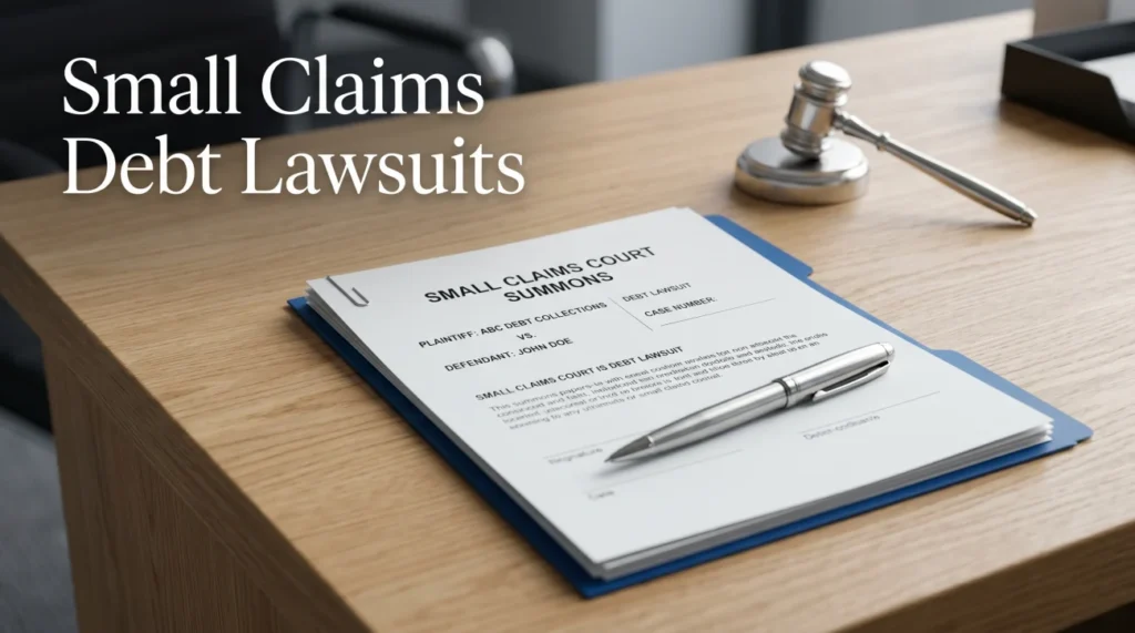 Small Claims Court Debt Collector