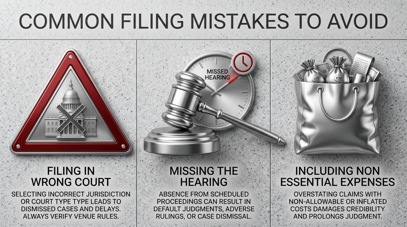 Wage Garnishment Exemption Filing Mistakes