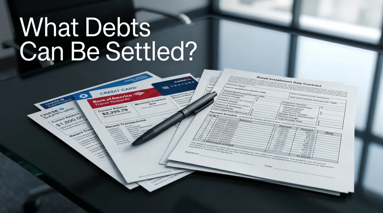 What Debts Can Be Settled