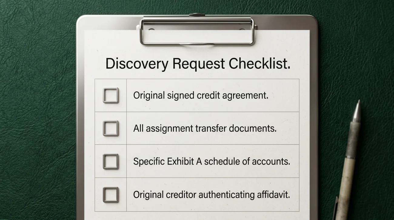 Discovery Document Request Checklist