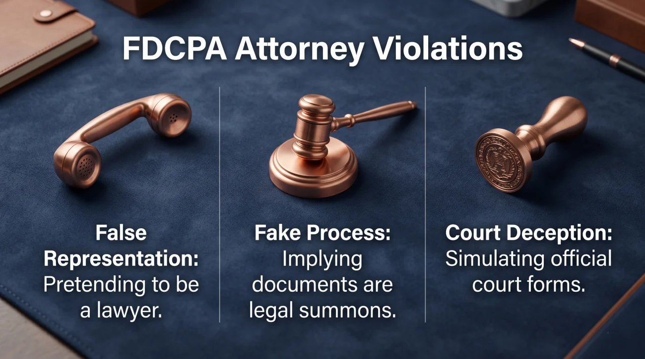 FDCPA Debt Collection Attorney Violations