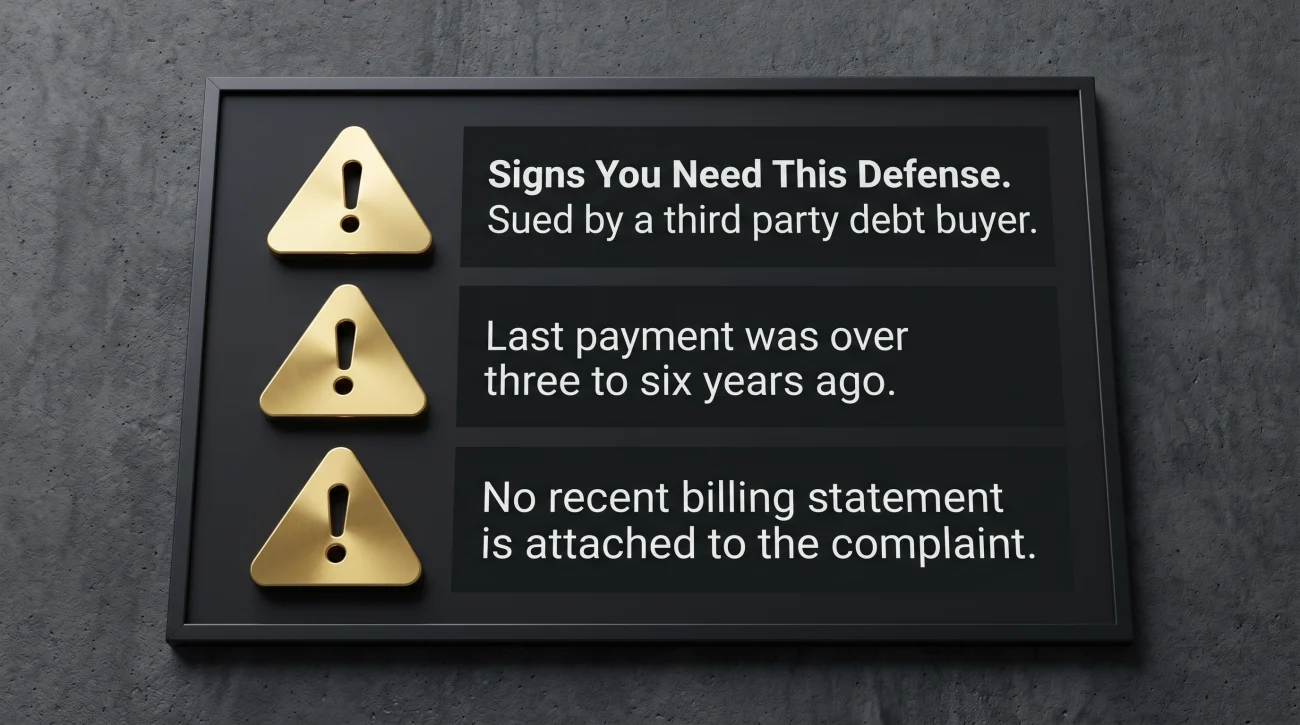 Warning Signs To Assert Legal Defense