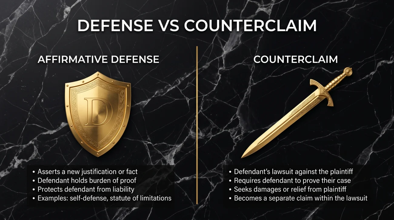 Affirmative Defense Vs Fdcpa Counterclaim