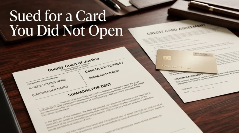 Authorized User Defense in a Debt Collection Lawsuit: Why You Aren’t Liable for Someone Else’s Credit Card Debt