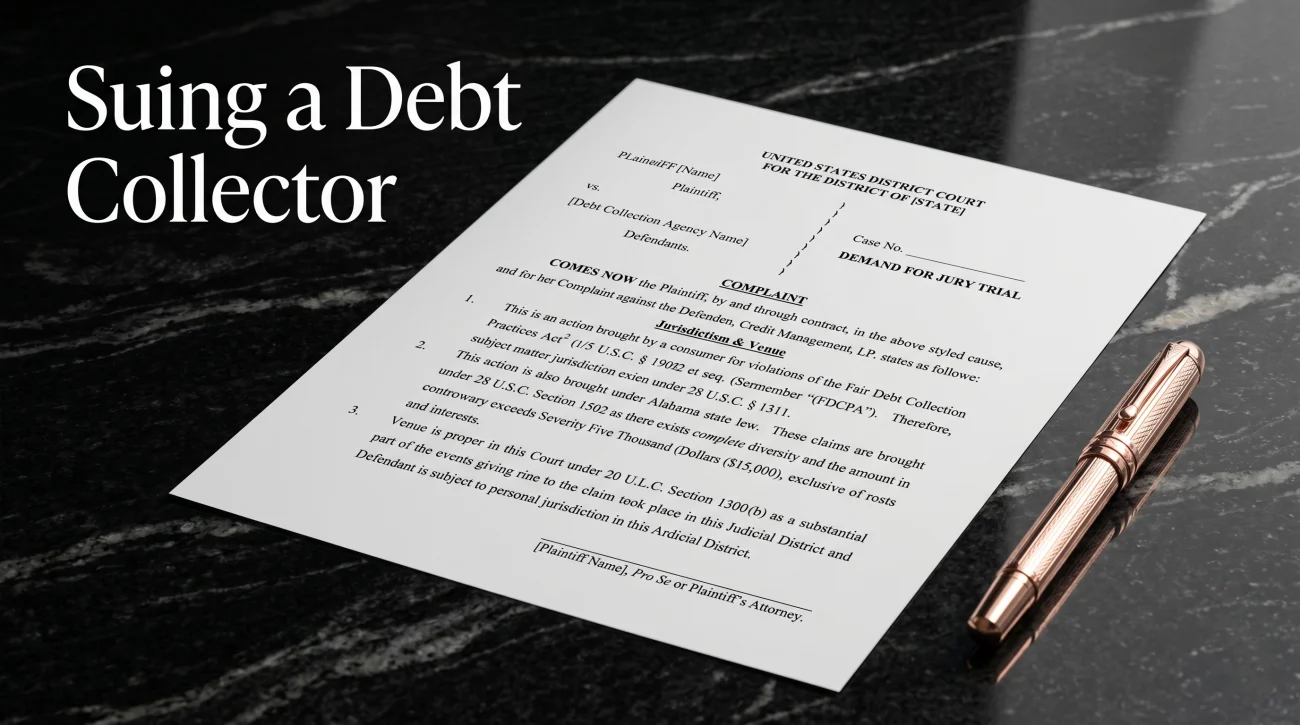 Can You Sue A Debt Collector