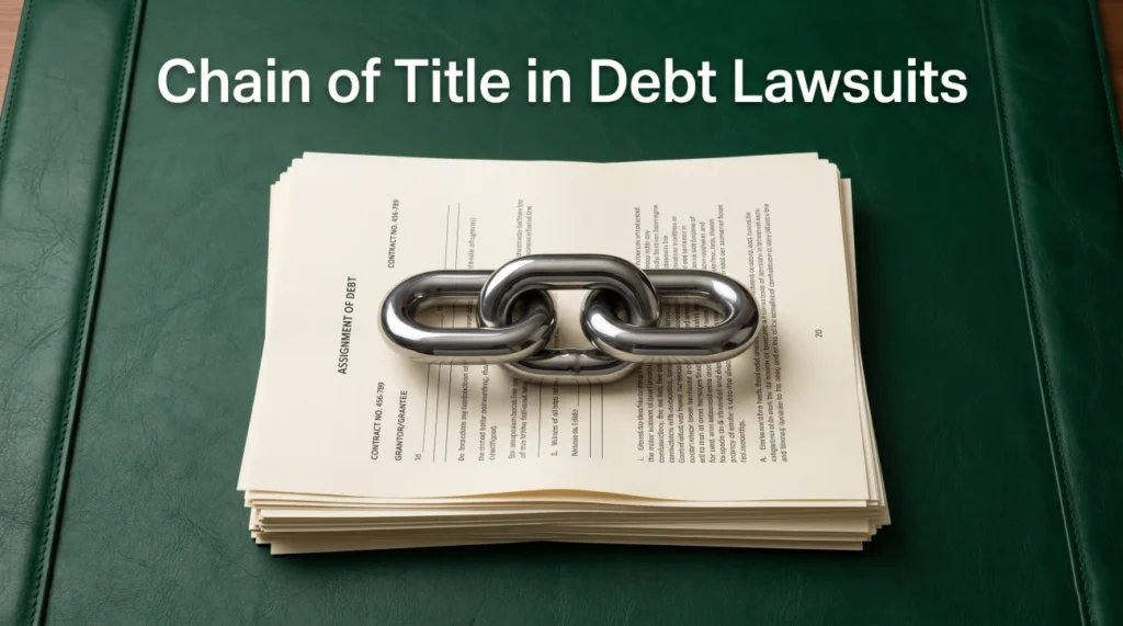 Chain Of Title Debt Buyer Lawsuit