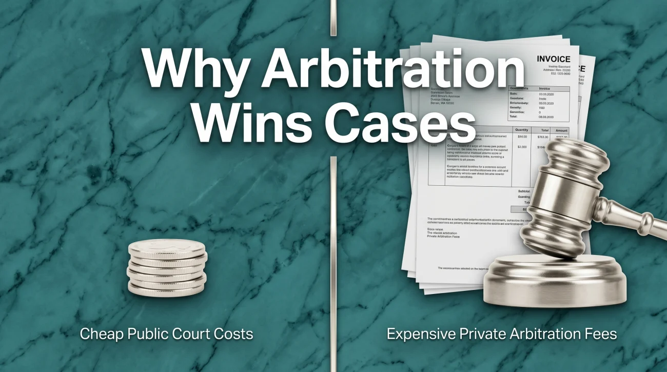 Cost Of Arbitration Vs Court Debt Buyer