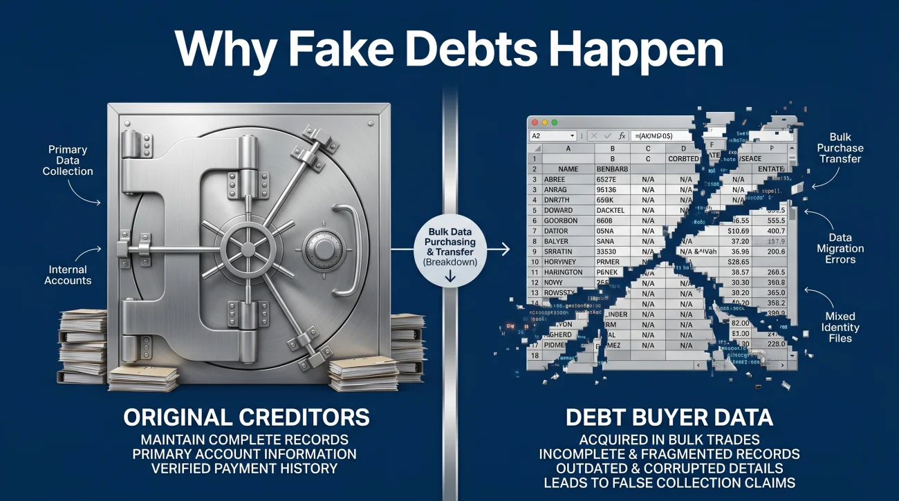 Debt Buyer Bulk Portfolio Errors