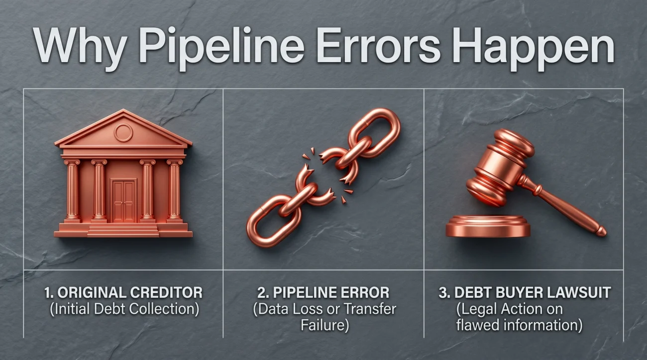 Debt Buyer Pipeline Error