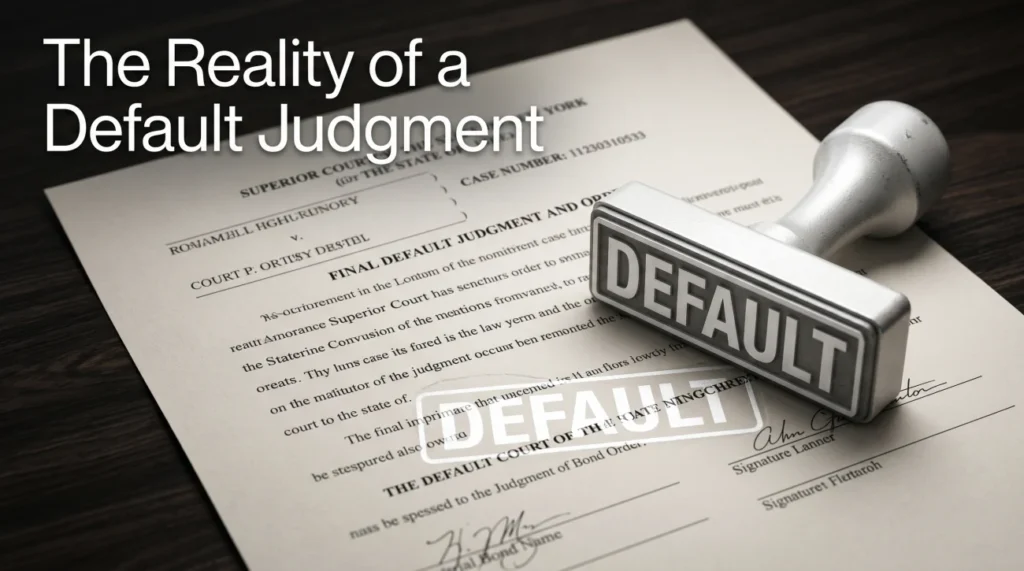 Debt Collection Default Judgment