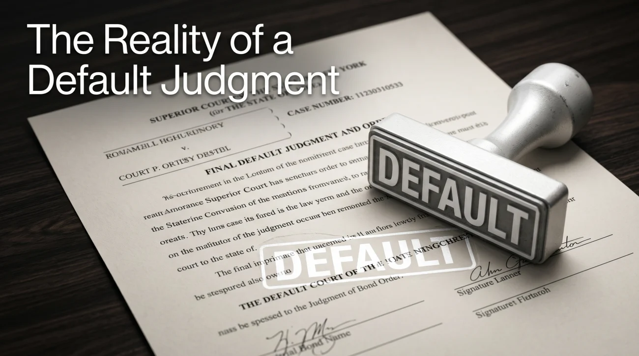 Debt Collection Default Judgment