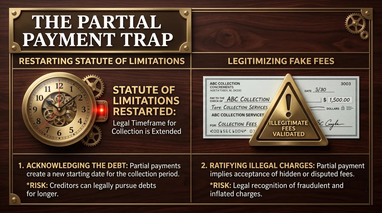 Debt Collection Partial Payment Trap