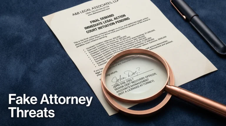 Debt Collector Impersonating an Attorney: What Is and Isn’t Legal