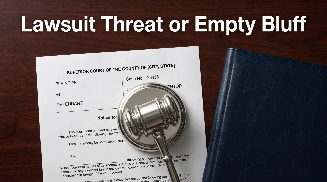 Debt Collector Threatening Lawsuit