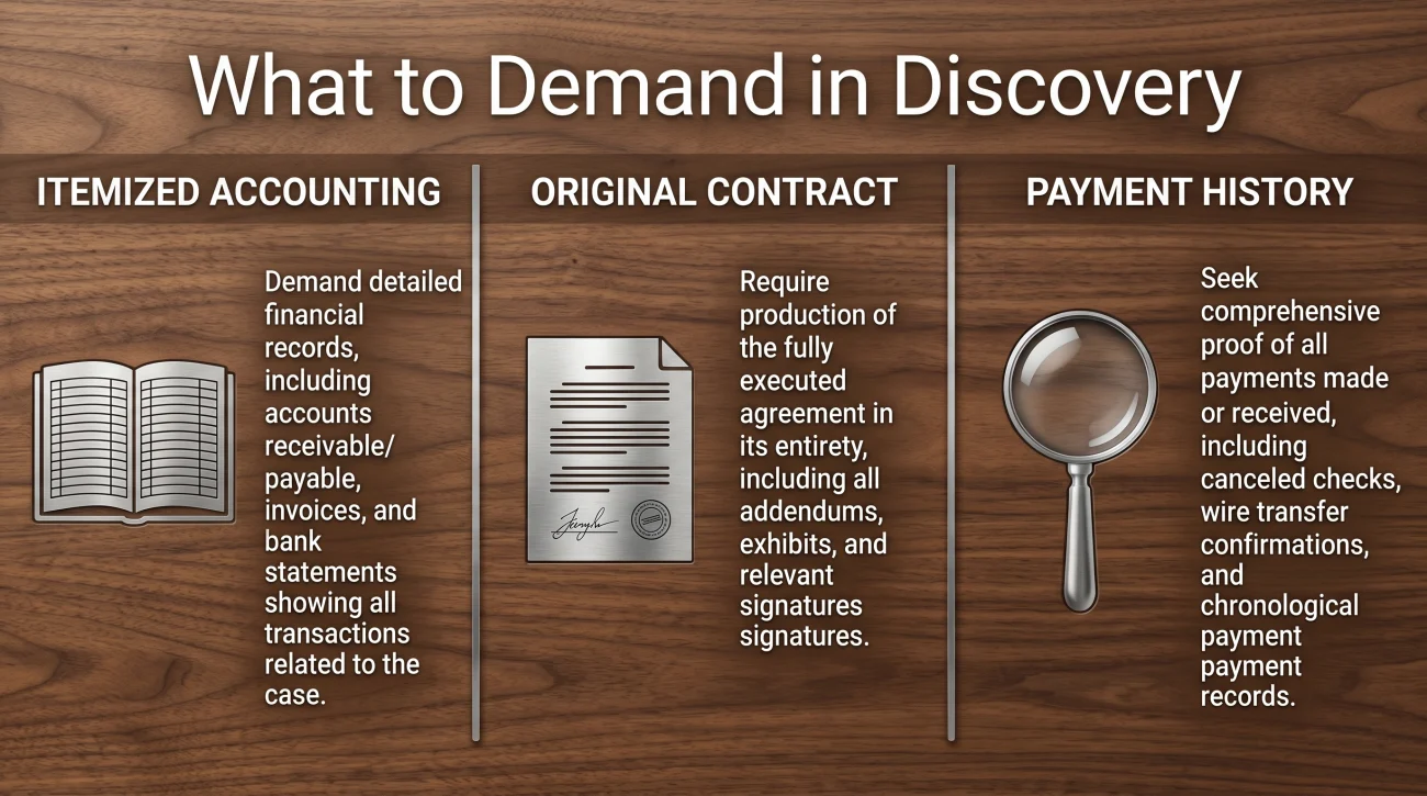 Debt Lawsuit Discovery Phase Requests