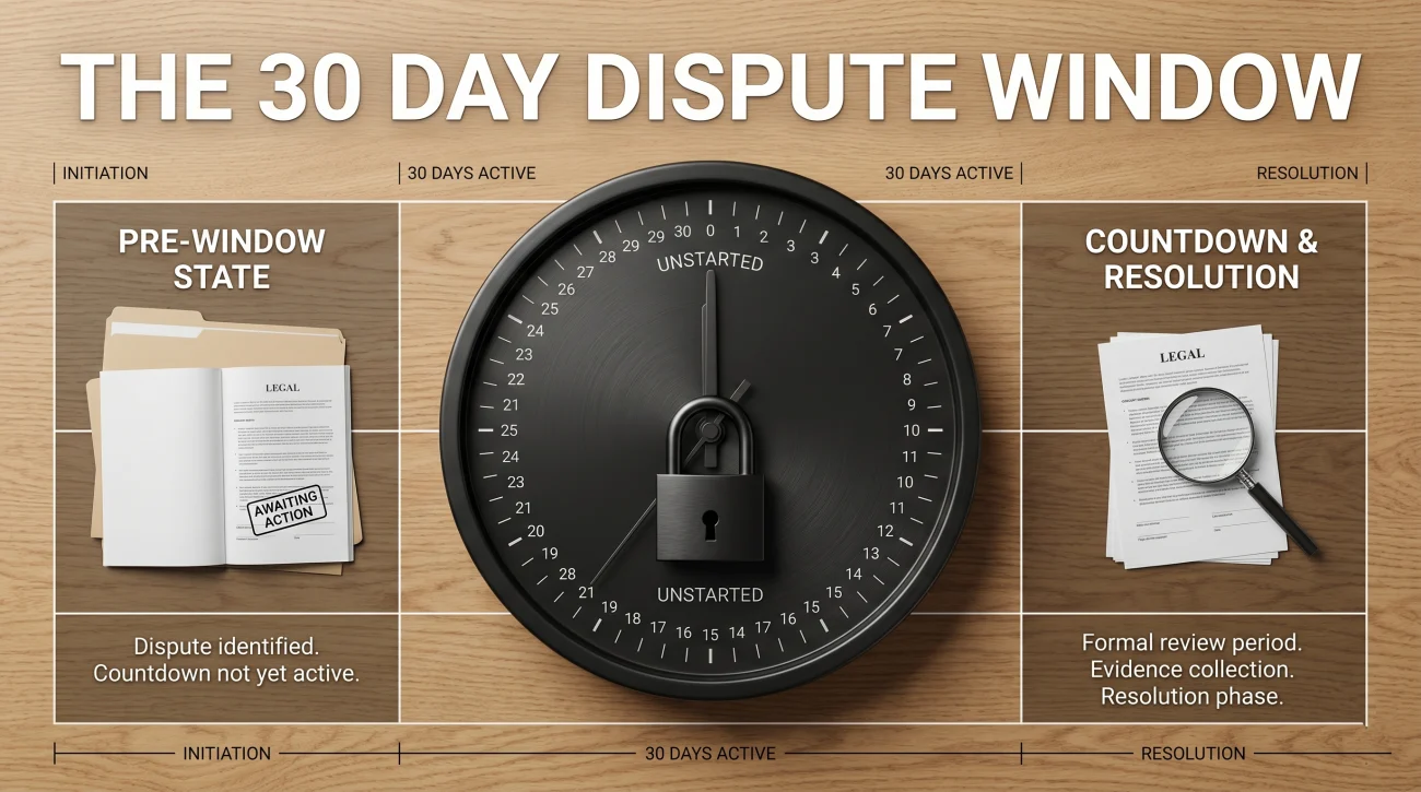 Debt Validation 30 Day Dispute Window
