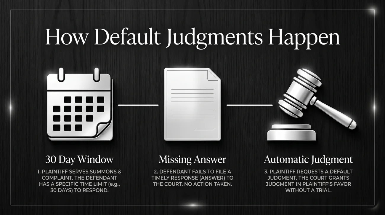 Default Judgment Legal Timeline