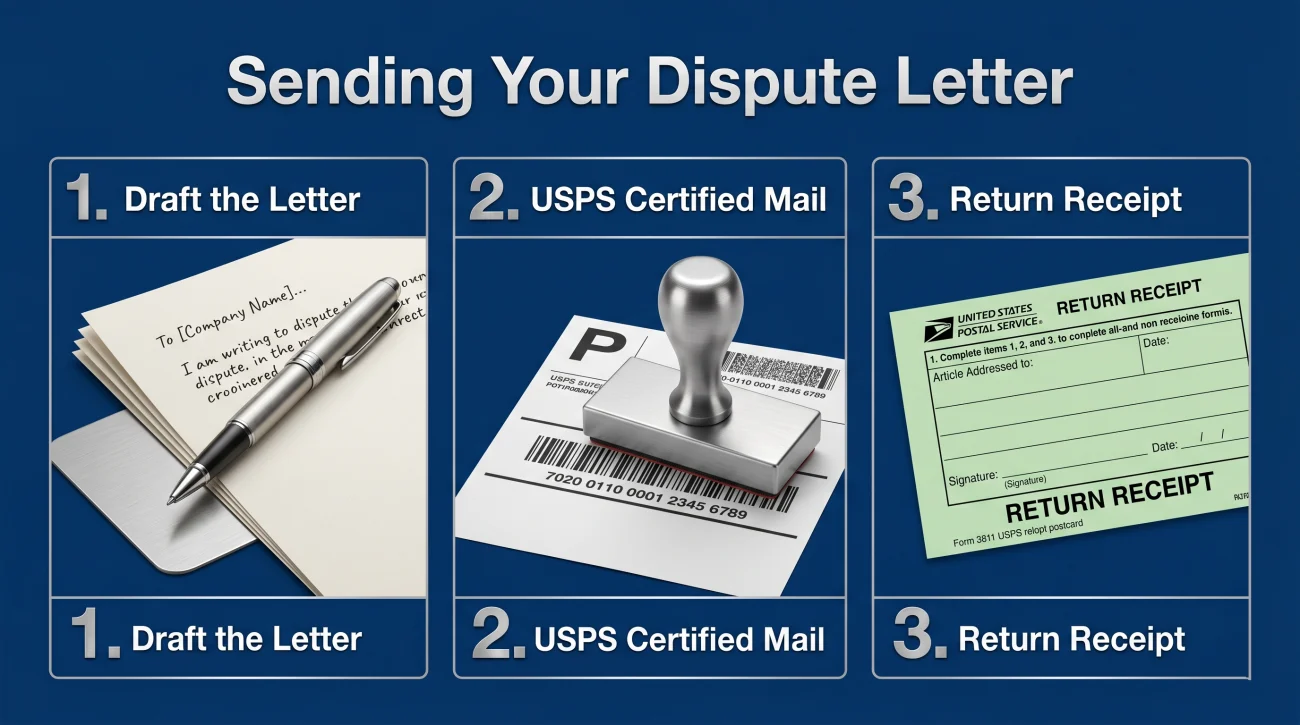 Fake Debt Dispute Letter Template