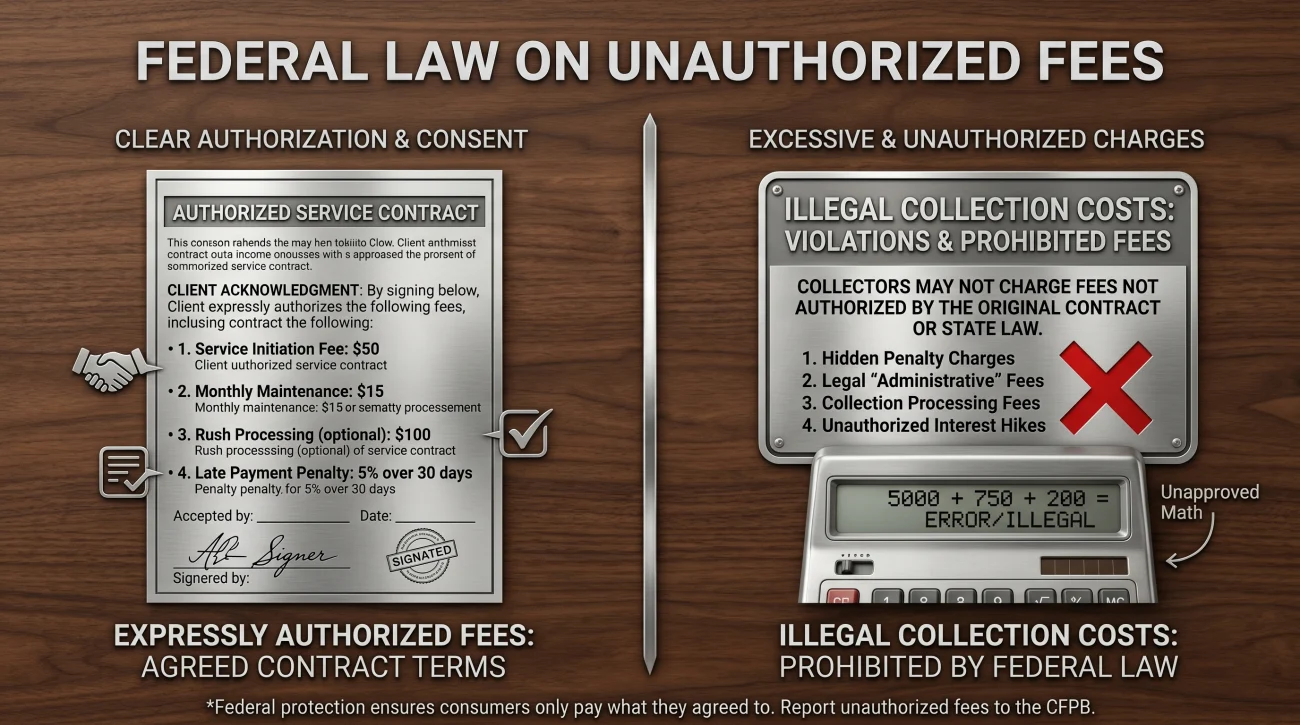 Fdcpa Unauthorized Fees Defense