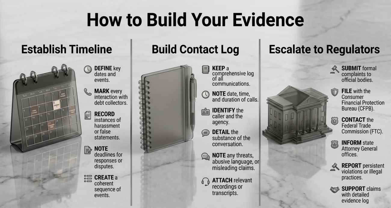 How To Document Debt Collector Harassment