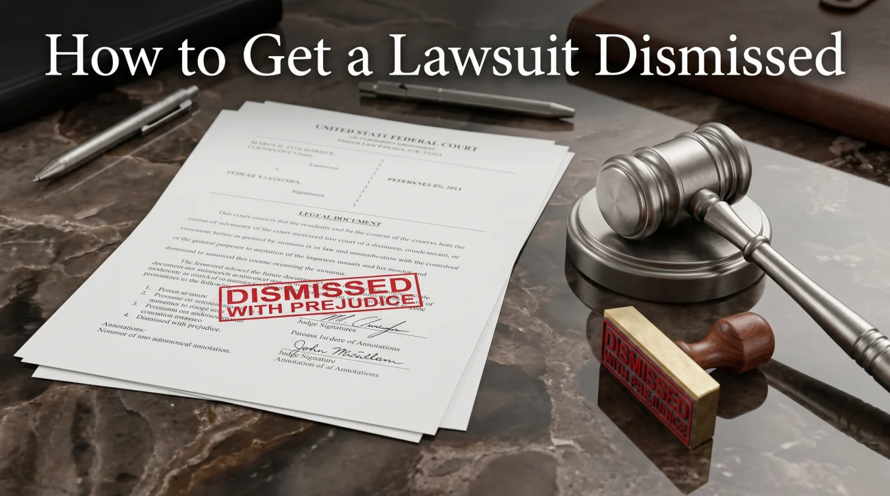 How To Get Debt Collection Lawsuit Dismissed