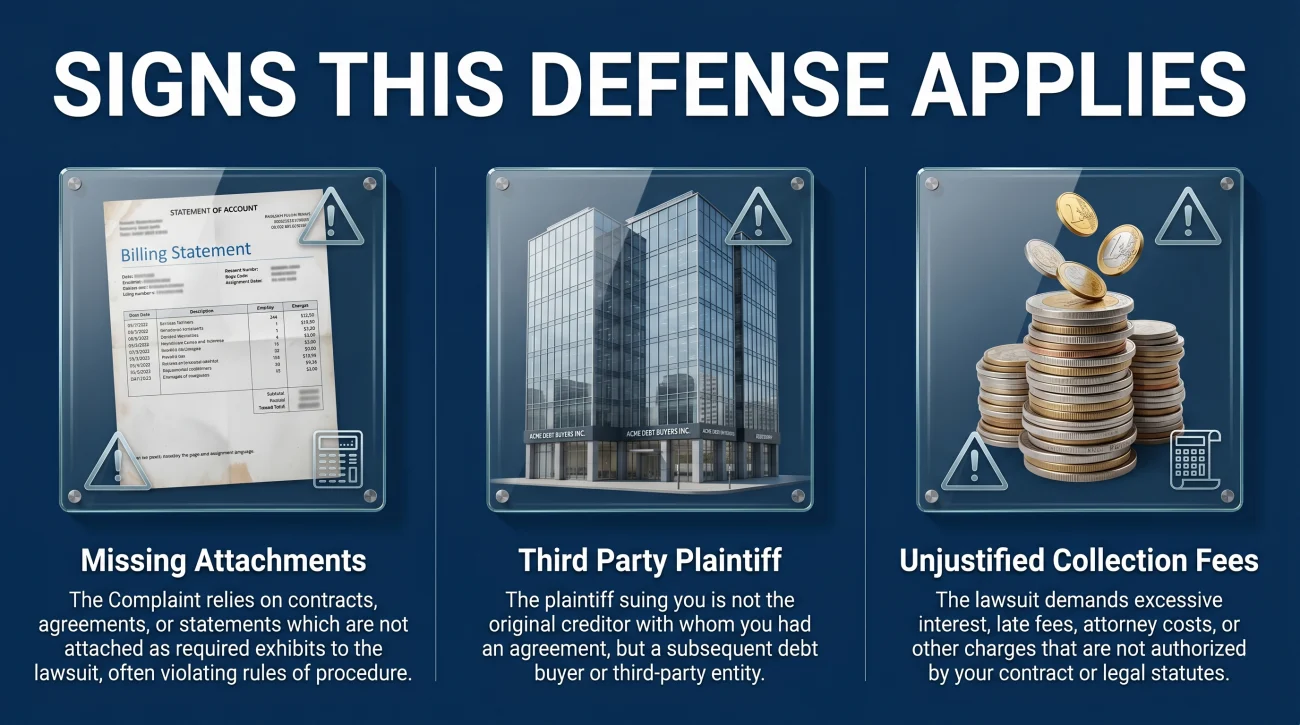Signs Of Missing Original Credit Agreement