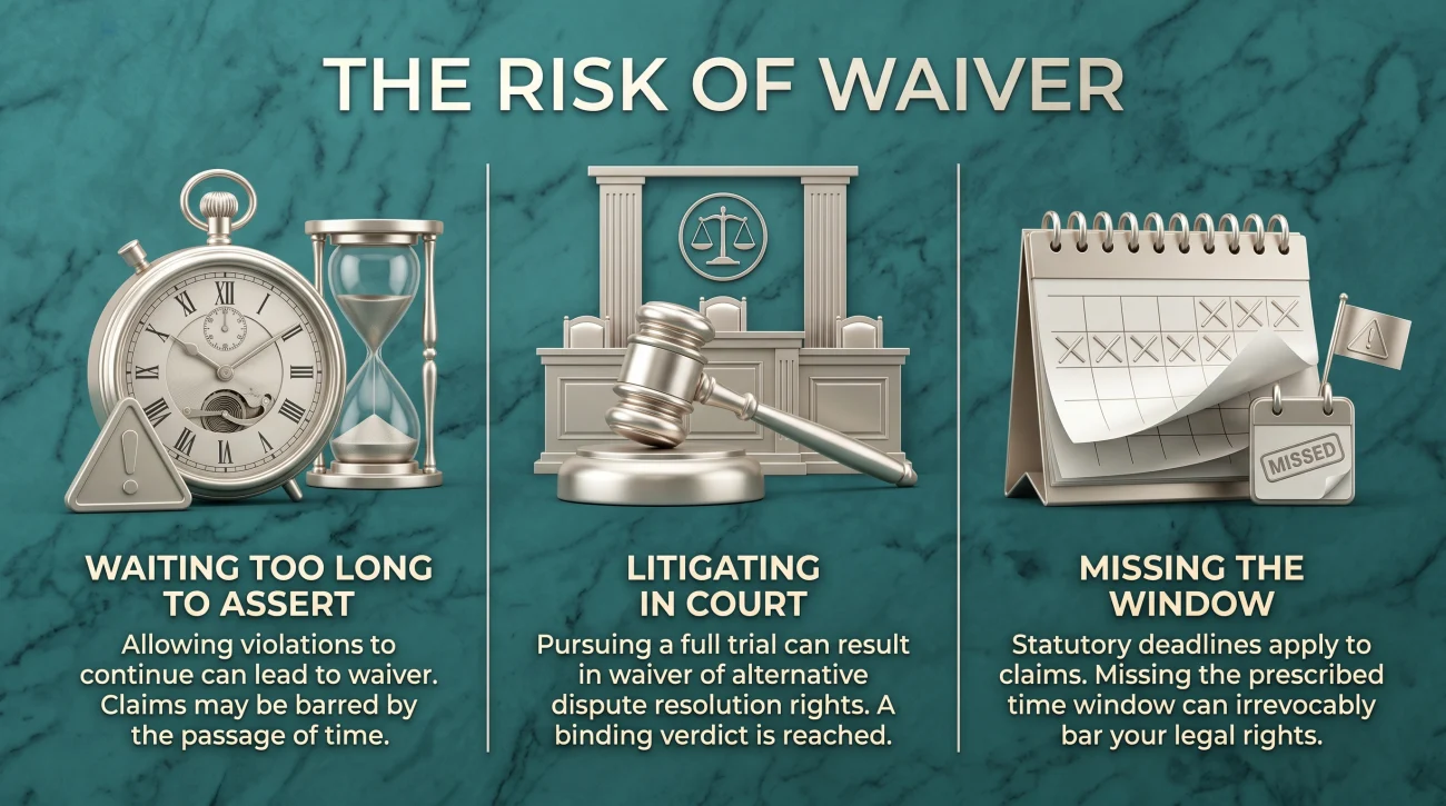Waiving Right To Arbitration Debt Lawsuit