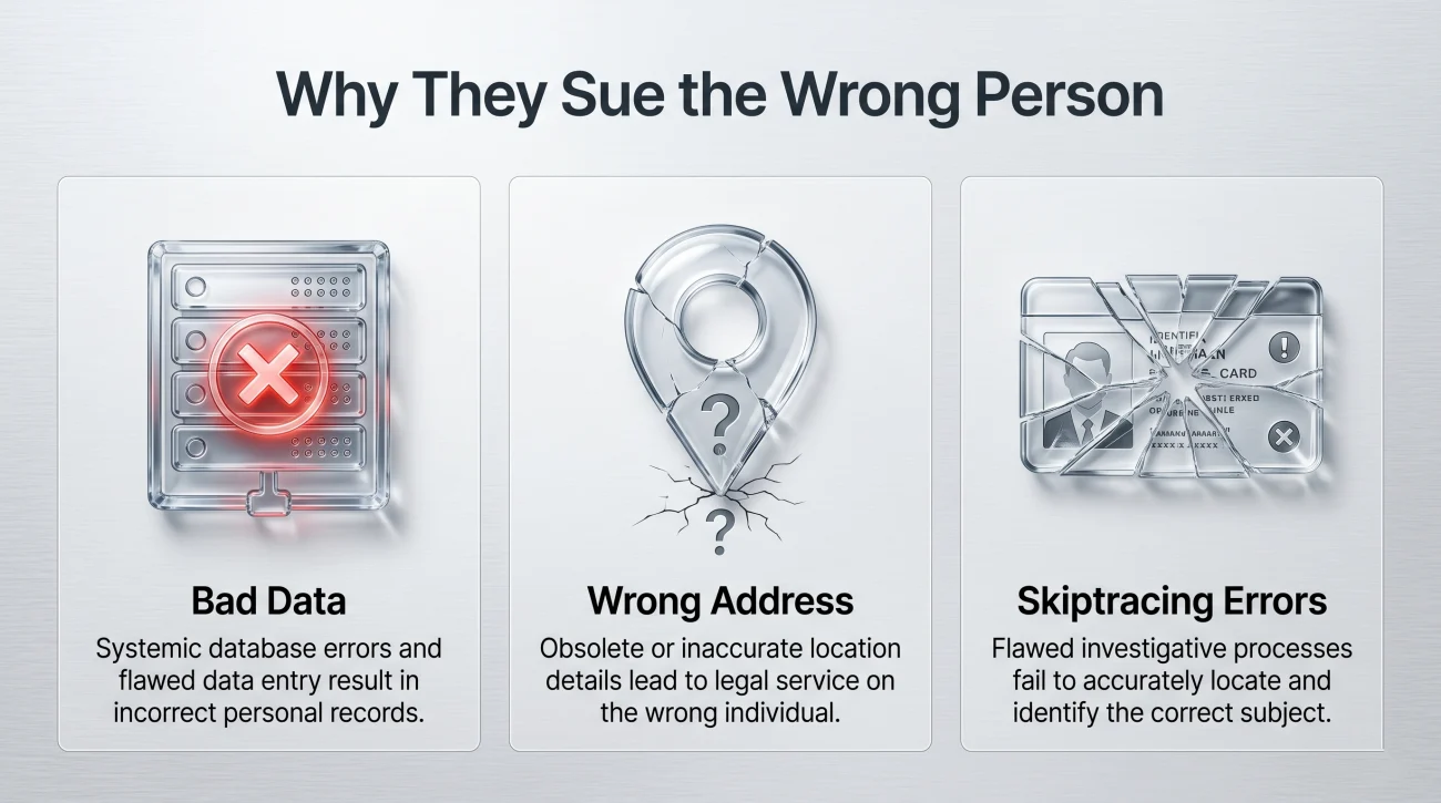 Why Debt Buyers Sue Wrong Person